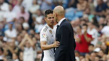 James y Zidane.