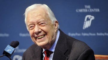 Jimmy Carter began hospice care at his home in Plains, Georgia on Saturday. Since the announcement praise for the former president has been pouring in.