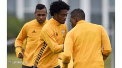 Cuadrado se prepara para ser inicialista ante Chievo