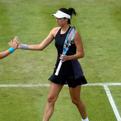 La pareja Muguruza-Kasatkina, eliminada en Birmingham
