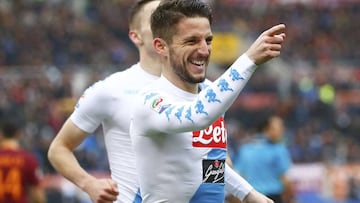 Mertens asalta el Olímpico y da moral al Nápoles para el martes