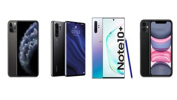 Los mejores móviles de gama alta del mercado