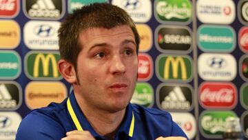 Albert Celades habló en rueda de prensa antes de la final con Alemania.