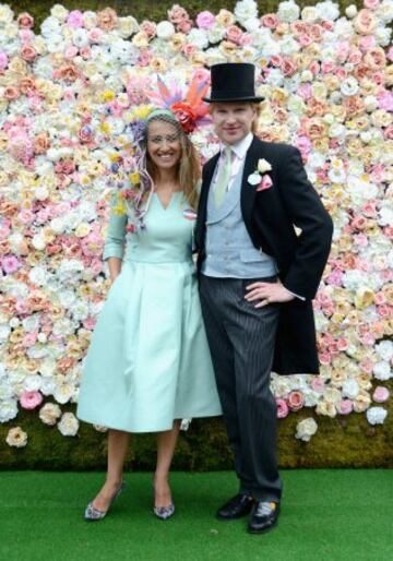 Sombreros imposibles y mucho glamour en Ascot