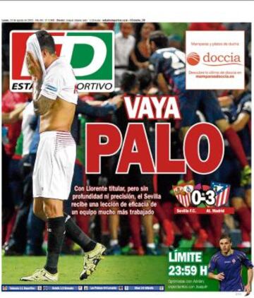 Portadas de la prensa deportiva