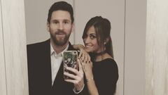 Boda de Messi: peluquería y niñeras para los invitados