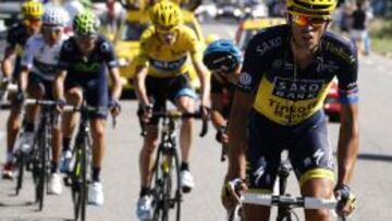 Contador ataca a Froome.