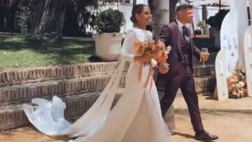 Así fue el 'bodorrio' de Alberto Moreno y Lilia Granadilla