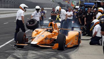 Alonso brilla con un cuarto puesto a pesar del viento