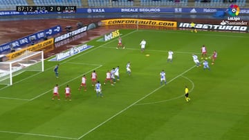 Al Atleti no le salió nada: el paradón de Rulli a Griezmann