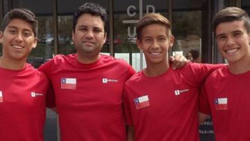 Los promesas que defenderán a Chile en la Copa Davis junior
