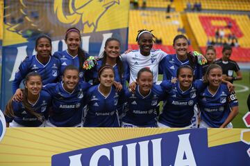 Millonarios venció 2-1 a La Equidad en la primera fecha de la Liga Águila Femenina. 