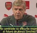 La clara respuesta de Wenger sobre el futuro de Sánchez