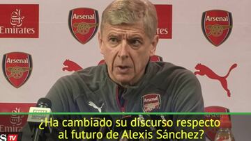 La clara respuesta de Wenger sobre el futuro de Sánchez