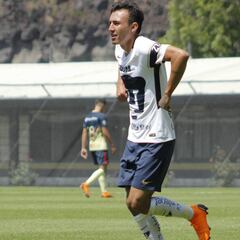 Figueroa dedica festejo al 'Ame' en triunfo de Pumas Sub-20