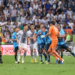 Semifinal Monterrey vs Pachuca termina en bronca