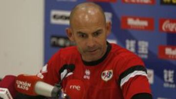 Paco Jémez en rueda de prensa