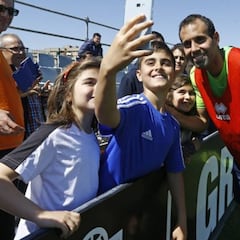 El Granada se ejercitó con público por su 88 aniversario