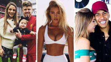 Im&aacute;genes de Alberto Moreno con su novia Lilia Granadilla y su hija en Anfield, de la modelo australiana Georgia Gibbs (novia del futbolista del Liverpool Danny Ings) y de Roberto Firmino con su mujer, la modelo brasile&ntilde;a Larissa Pereira