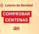 Centenas de la Lotería de Navidad 2024: comprobar lista de números premiados