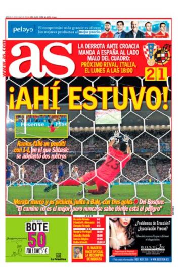 Las portadas de AS de junio