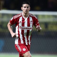 Así se podrá ver a James en la Superliga de Grecia