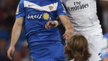 Pepe, durante el partido.