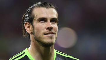 Wales&#039; forward Gareth Bale 