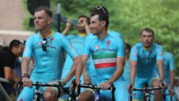 El Astana de Nibali.