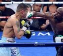 Mayweather retiene la corona tras una dura pelea con Maidana