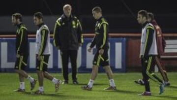 La plantilla volvió a ejercitarse después de caer eliminado del Mundial.