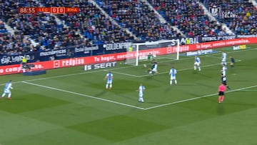 El golazo con que Asensio  salvó al Madrid ante Leganés