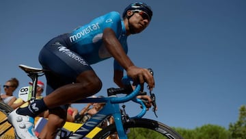 Nairo, Rigo y 'Supermán', en el top 10 de la Vuelta a España