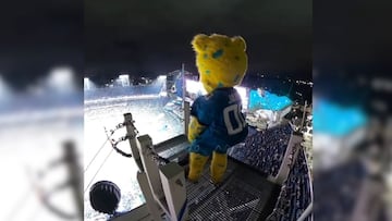 El vuelo viral de la mascota de Jacksonville Jaguars de la NFL