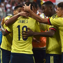 Colombia, cuatro victorias en siete partidos contra Polonia