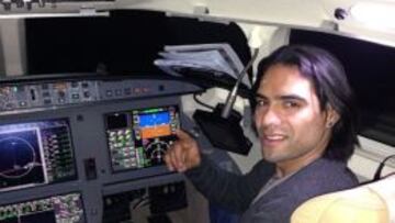 Falcao se desplazará hasta Miami en avión.