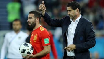 "Hierro's a great coach" - Spain's Carvajal rejects Schuster criticism