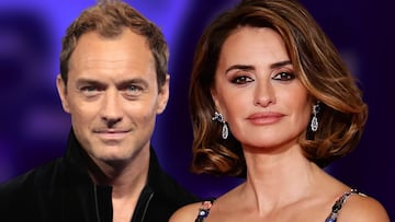 Jude Law y Penélope Cruz
