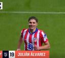 Una araña para soñar con LaLiga: sublime definición de Julián Alvarez