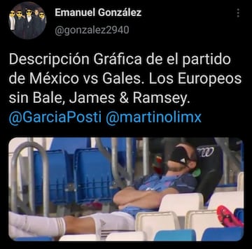 Los memes 'se aburren' tras la derrota de México contra Gales