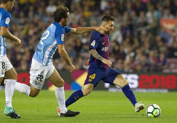 Messi ante Baile.