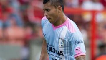 Orbelín Pineda logró anotar ocho goles en los tres torneos que estuvo con Querétaro.