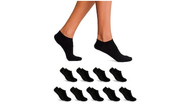 5 calcetines tobilleros deportivos y casuales para hombre y mujer
