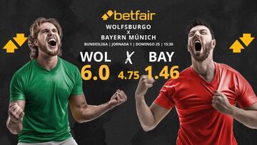 VfL Wolfsburgo vs. Bayern Múnich: horario, TV, pronósticos, estadísticas y clasificación