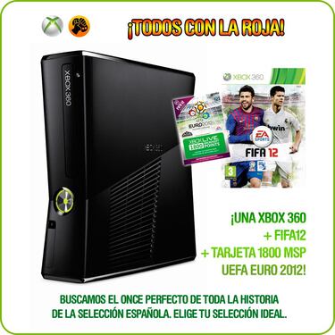 Felicita a España por su tricampeonato escogiendo su once ideal, y gana una Xbox 360 con FIFA 12