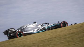 Lewis Hamilton (Mercedes W10). Austin, USA, F1 2019.