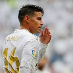 James: mes y medio de baja