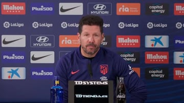 Simeone: "Tenemos que atacar más para que nos piten más penaltis"