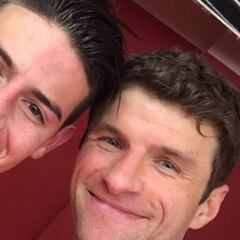 Müller: "Gracias James por la fantástica asistencia"