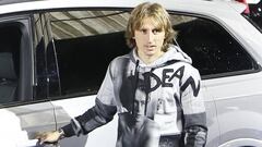 Modric aterrizó en Madrid: "Estoy preparado para el derbi"